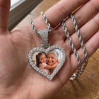 The Memory Pendant in an open hand, about 25 mm wide